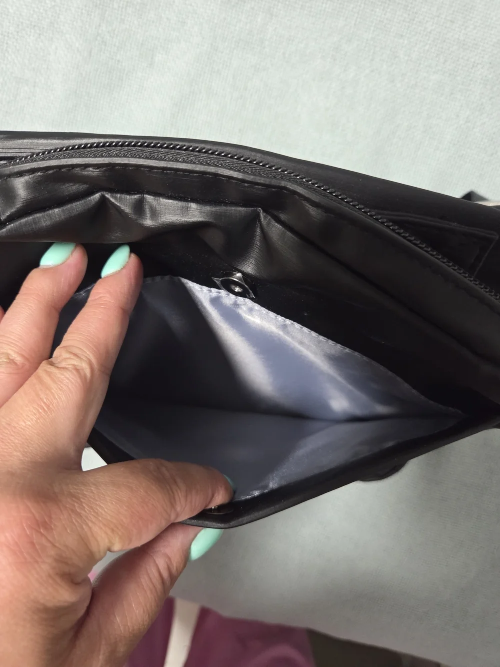NWOT IHKWIP Men's Black Crossbody Bag - Classic Everyday Carry